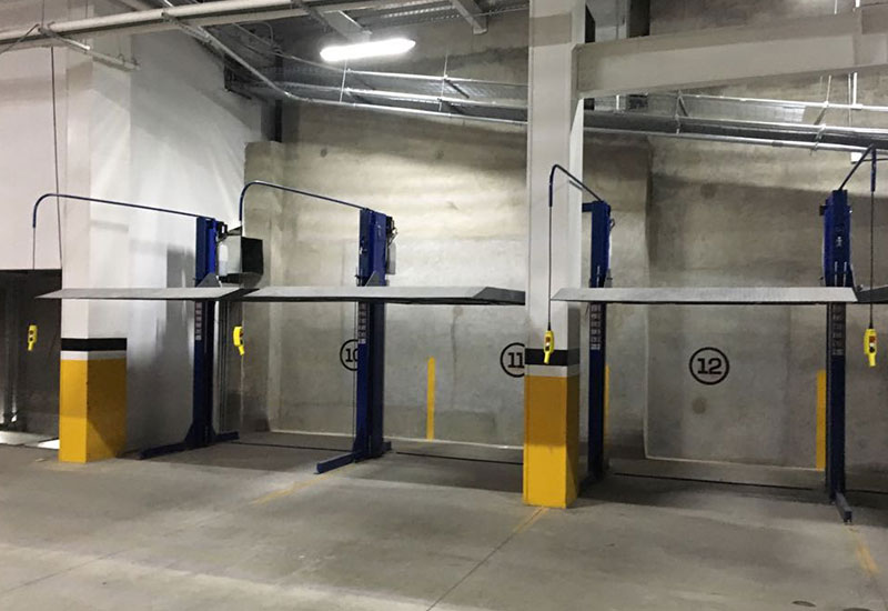 Eleva autos hidráulico de dos columnas modelo EEA2CCH