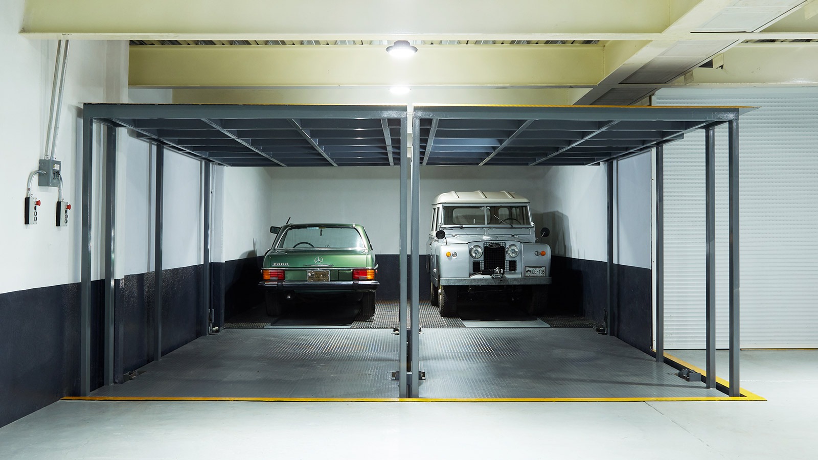 Elevador subterráneo para autos